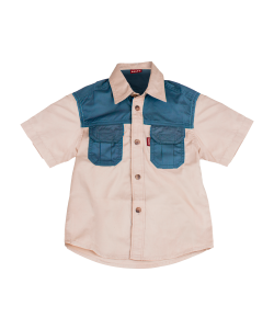 Meerkat Kids Two Tone Bush Shirt