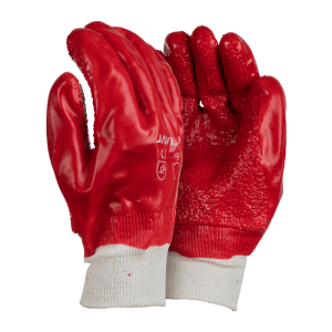 PVC Extra Heavy Weight Knit Wrist Gloves